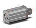SMC NCDQ8C075-062S compact cylinder, ncq8, COMPACT CYLINDER