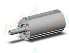 SMC NCDQ8E056-075T compact cylinder, ncq8, COMPACT CYLINDER