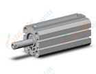 SMC NCDQ8M075-087T compact cylinder, ncq8, COMPACT CYLINDER