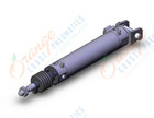 SMC CDBG1DA32-100J-HN cbg1, end lock cylinder, ROUND BODY CYLINDER