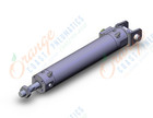 SMC CDBG1DA25-100-HN cbg1, end lock cylinder, ROUND BODY CYLINDER