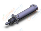 SMC CDBG1FA32-100J-HN cbg1, end lock cylinder, ROUND BODY CYLINDER