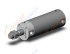 SMC CDG1BN50TF-75Z cg1, air cylinder, ROUND BODY CYLINDER