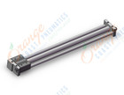 SMC CY1SG32TN-700Z cy1s, magnet coupled rodless cylinder, RODLESS CYLINDER