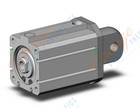 SMC NCDQ8C150-100S compact cylinder, ncq8, COMPACT CYLINDER