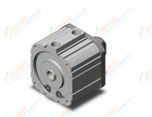 SMC NCDQ8C400-075 compact cylinder, ncq8, COMPACT CYLINDER