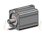 SMC NCDQ8E250-100T compact cylinder, ncq8, COMPACT CYLINDER