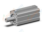 SMC NCDQ8M106-100T compact cylinder, ncq8, COMPACT CYLINDER