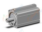 SMC NCDQ8M250-125T compact cylinder, ncq8, COMPACT CYLINDER