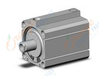 SMC NCDQ8N250-087T compact cylinder, ncq8, COMPACT CYLINDER