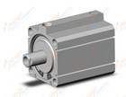 SMC NCDQ8N250-100T compact cylinder, ncq8, COMPACT CYLINDER