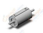 SMC NCDQ8WA056-025M compact cylinder, ncq8, COMPACT CYLINDER