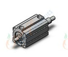 SMC NCDQ8WE106-087CM compact cylinder, ncq8, COMPACT CYLINDER