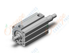 SMC NCDQ8WE106-100M compact cylinder, ncq8, COMPACT CYLINDER