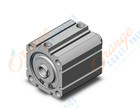 SMC NCDQ8WE200-087C compact cylinder, ncq8, COMPACT CYLINDER