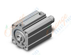 SMC NCDQ8WN150-100C compact cylinder, ncq8, COMPACT CYLINDER