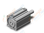 SMC NCDQ8WN250-200C compact cylinder, ncq8, COMPACT CYLINDER