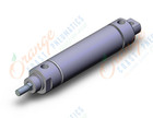 SMC NCME200-0500C-X6009C ncm, air cylinder, ROUND BODY CYLINDER