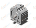 SMC NCQ8B400-125M compact cylinder, ncq8, COMPACT CYLINDER