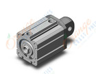 SMC NCQ8C150-175C compact cylinder, ncq8, COMPACT CYLINDER