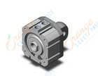 SMC NCQ8C200-025C compact cylinder, ncq8, COMPACT CYLINDER