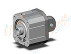 SMC NCQ8C200-025T compact cylinder, ncq8, COMPACT CYLINDER