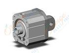 SMC NCQ8C200-037T compact cylinder, ncq8, COMPACT CYLINDER