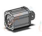 SMC NCQ8C200-125S compact cylinder, ncq8, COMPACT CYLINDER