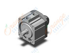 SMC NCQ8C250-062CM compact cylinder, ncq8, COMPACT CYLINDER