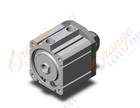 SMC NCQ8C250-125C compact cylinder, ncq8, COMPACT CYLINDER