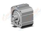 SMC NCQ8E200-037T compact cylinder, ncq8, COMPACT CYLINDER