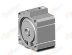 SMC NCQ8N250-062S compact cylinder, ncq8, COMPACT CYLINDER