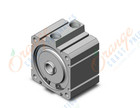 SMC NCQ8WA250-075C compact cylinder, ncq8, COMPACT CYLINDER