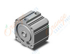 SMC NCQ8WB300-125C compact cylinder, ncq8, COMPACT CYLINDER