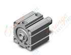 SMC NCQ8WE150-100C compact cylinder, ncq8, COMPACT CYLINDER