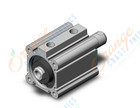 SMC CQ2KWA40TN-25DZ compact cylinder, cq2-z, COMPACT CYLINDER