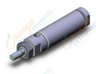 SMC NCDMB125-0200C-X6009A ncm, air cylinder, ROUND BODY CYLINDER
