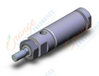 SMC NCMB125-0100C-X6009 ncm, air cylinder, ROUND BODY CYLINDER
