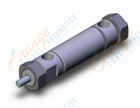 SMC NCME088-0100-X6009 ncm, air cylinder, ROUND BODY CYLINDER