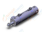 SMC CDBG1BN32-75-RN-A93-C cbg1, end lock cylinder, ROUND BODY CYLINDER