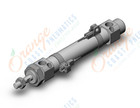 SMC CDM2B20-75AZ-M9PSBPC cylinder, air, ROUND BODY CYLINDER