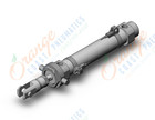 SMC CDM2U25-100Z-W-M9B cylinder, air, ROUND BODY CYLINDER