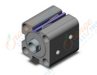 SMC CHDKGB50-15-M9BZ compact high pressure hydraulic cylinder, HYDRAULIC CYLINDER, CH, CC, HC