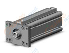 SMC NCQ2F40-100DZ-XC6 compact cylinder, ncq2-z, COMPACT CYLINDER