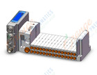 SMC SS0750-15N1N9SFA-S plug-in type stacking manifold, 3 PORT SOLENOID VALVE