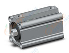 SMC CDQ2B40-50DCZ-L-M9PWSDPC3 compact cylinder, cq2-z, COMPACT CYLINDER