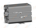 SMC CDQSB25-25D-M9BV cylinder, compact, COMPACT CYLINDER