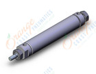 SMC NCME150-0600C-X6009C ncm, air cylinder, ROUND BODY CYLINDER
