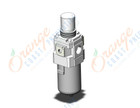 SMC AW40-04E1-RZA-B filter/regulator, FILTER/REGULATOR, MODULAR F.R.L.