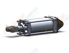 SMC CDA2YD100TN-150Z-W air cylinder, tie rod, TIE ROD CYLINDER